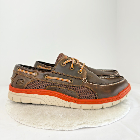 skechers expended menson men's boat shoes